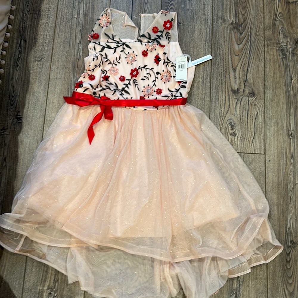 light pink kids dress BRAND NEW